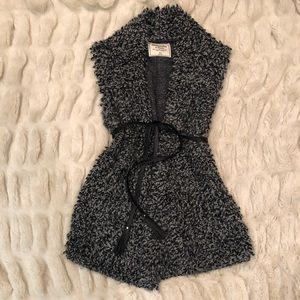 Abercrombie & Fitch belted Sweater Vest